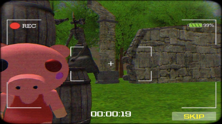 Piggy Escaped Siren Pipe Head