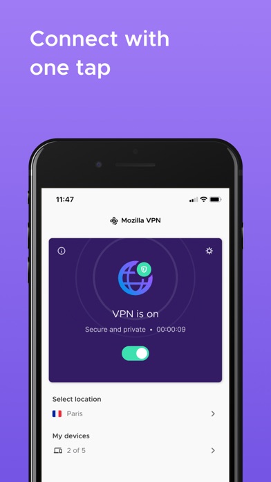 Mozilla VPN - Secure & Privateのおすすめ画像4
