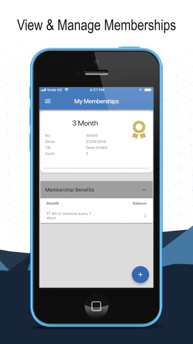 IHF Health Club Screenshot