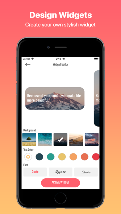 Screenshot #3 pour Quote Widgets