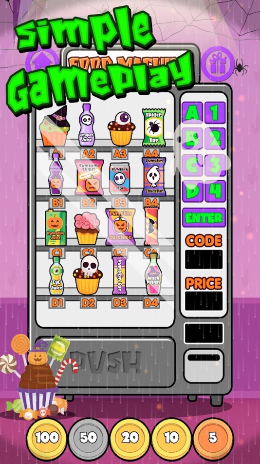 #3. Spooky Vending Machine (iOS) 由: Giuseppe Calcagno