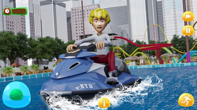 Uphill Water Slide Theme Park Screenshot