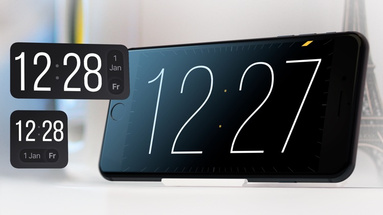 ClockPhone - big digital clock screenshot-0