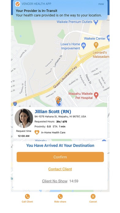 Vencer Health Provider Screenshot
