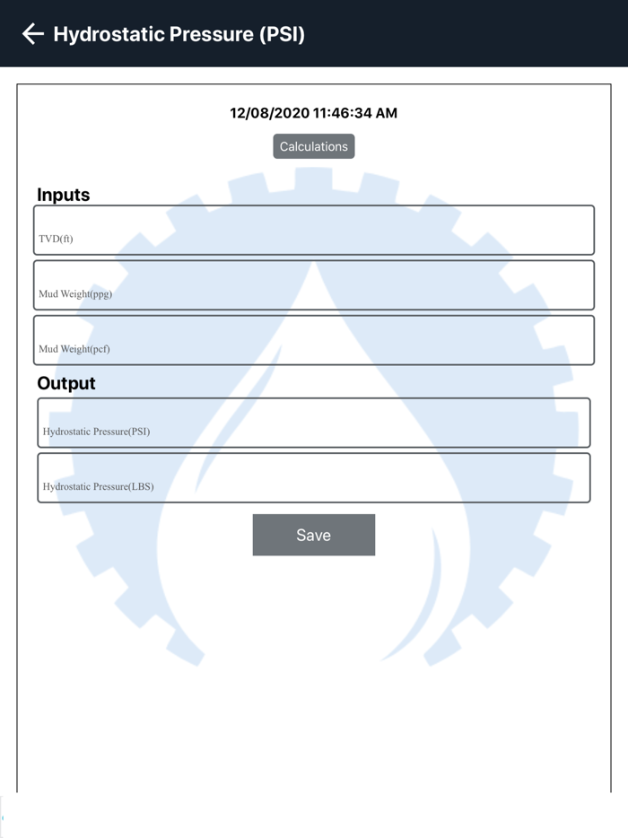 SMART Oil Field Calculation