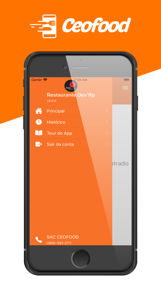 #1. Ceofood Lojista (iOS) Podle: Ceopag Franchising LTDA