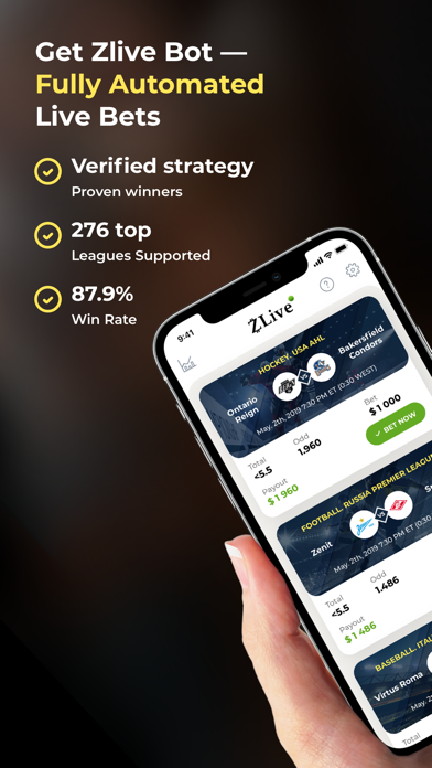 Live Bet Zlive Screenshot