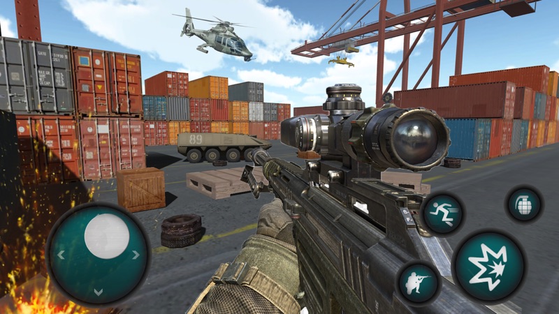 Military Army Sniper Shooting screenshot 2