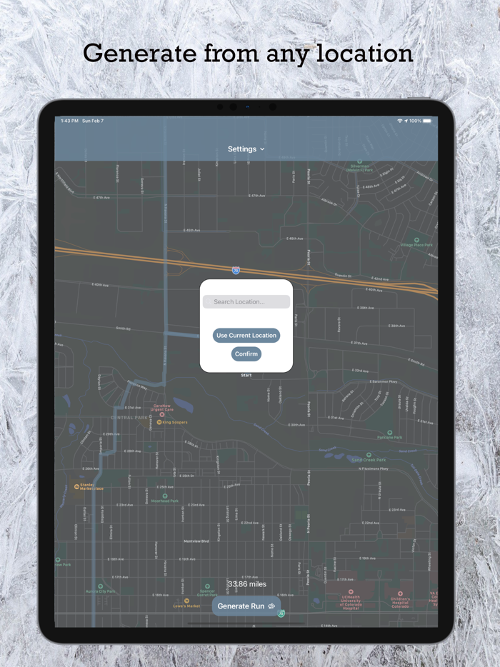 RunGen - Create Running Routes