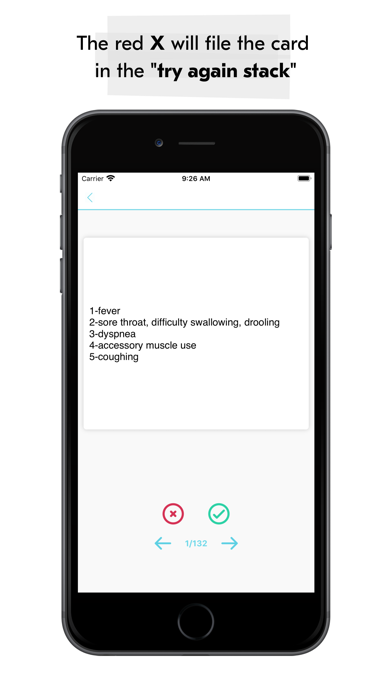 Medical Signs and Symptoms Screenshot