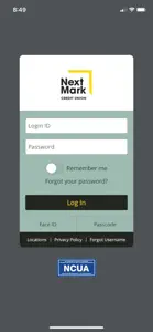 NextMark Credit Union screenshot #1 for iPhone