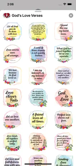 Game screenshot God's Love Verses apk