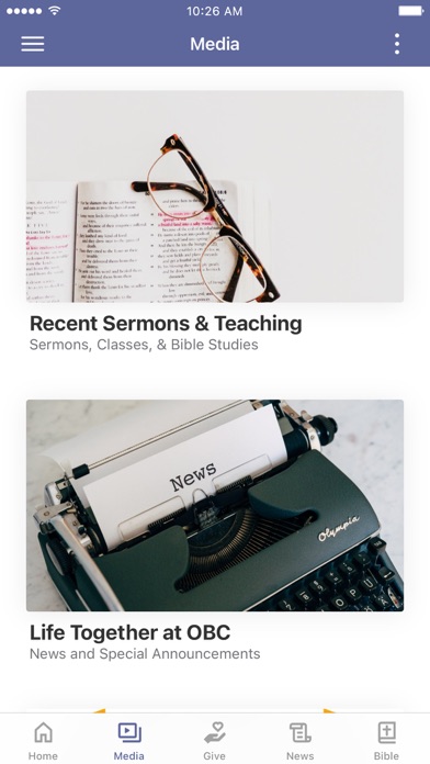 Occoquan Bible Church Screenshot
