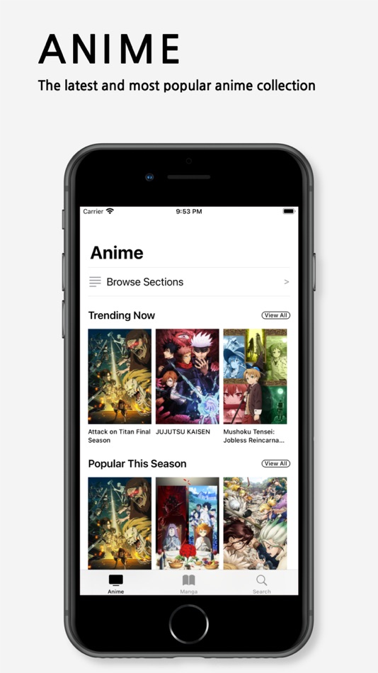 #1. AniLib (iOS) Podle: Boyang Yue