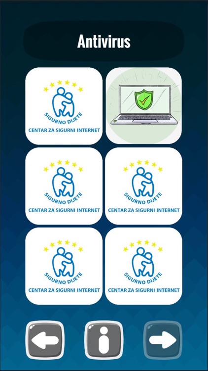 Stay Safe memorijska igra screenshot-3