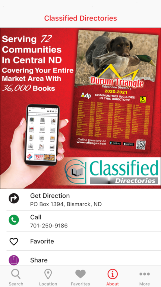#2. Durum Triangle Yellow Pages (iOS) 由: Classified Directories Inc.