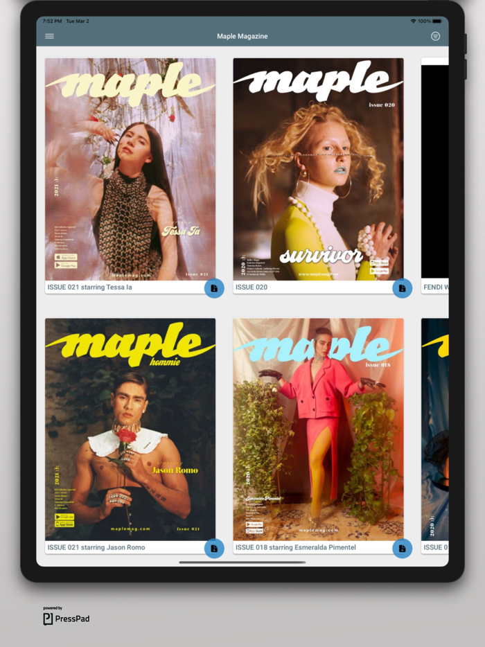 Maple Magazine