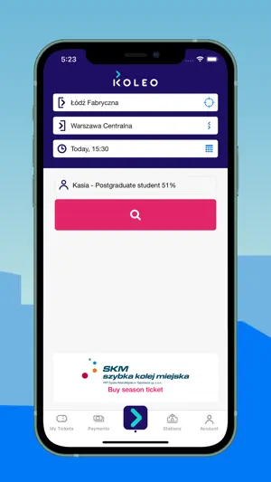 KOLEO screenshot 1