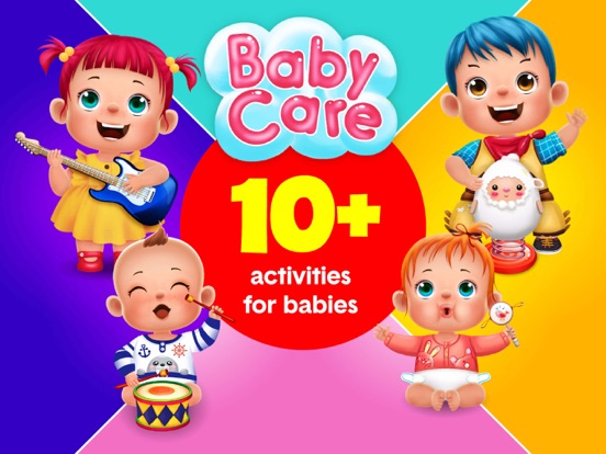Baby games - Baby care iPad screenshot 5 - Education app