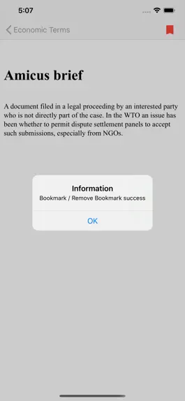 Game screenshot Economic Terms Dictionary hack