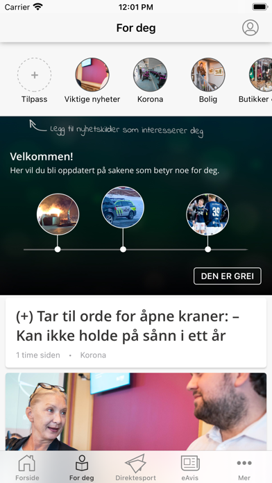Norddalen Nyheter Screenshot