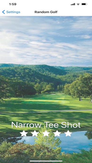 Random Golf Practice Screenshot