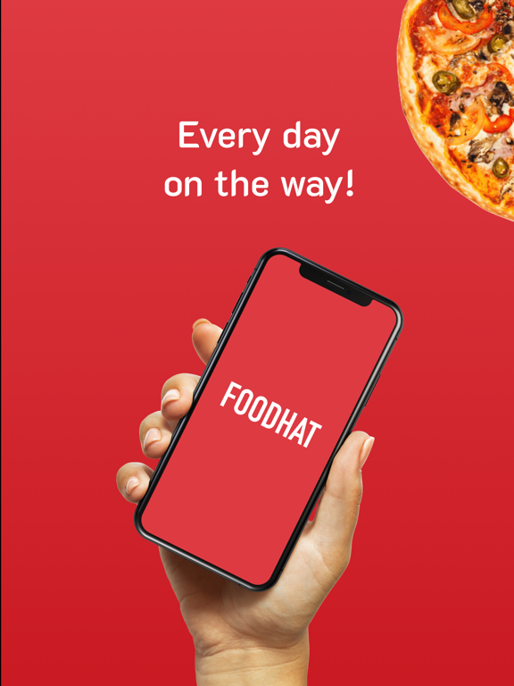 Screenshot #4 pour Foodhat: Food Delivery