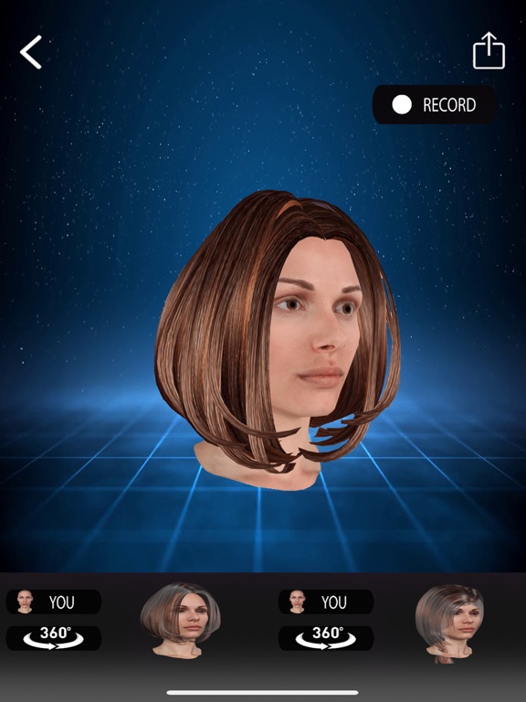 Screenshot #6 pour Coiffures : Scanner visage 3D