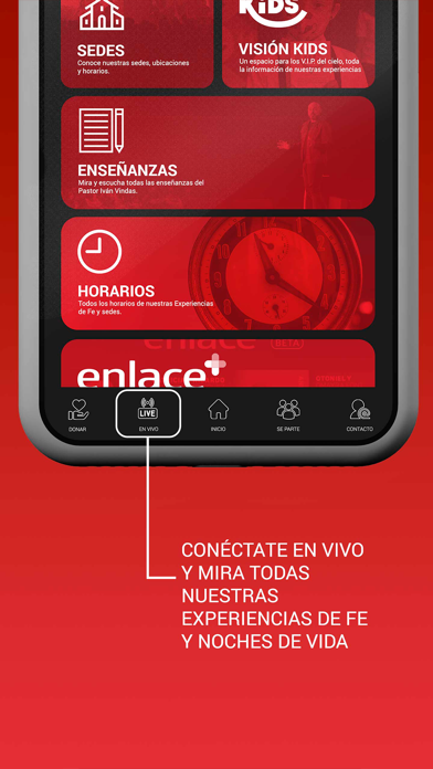 Visión de Impacto Screenshot