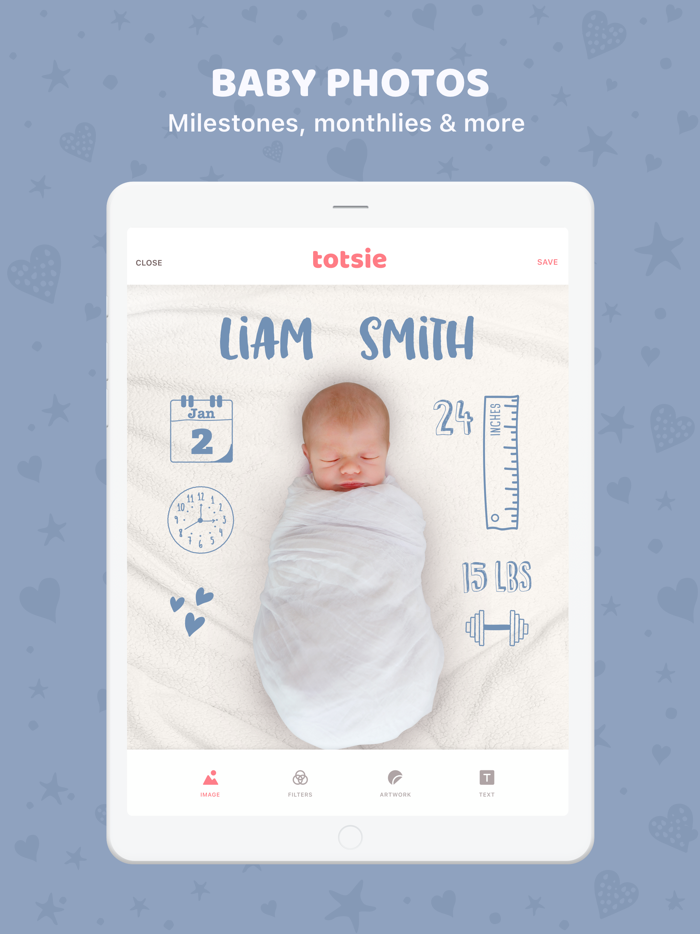 Totsie – Baby Photo Editor