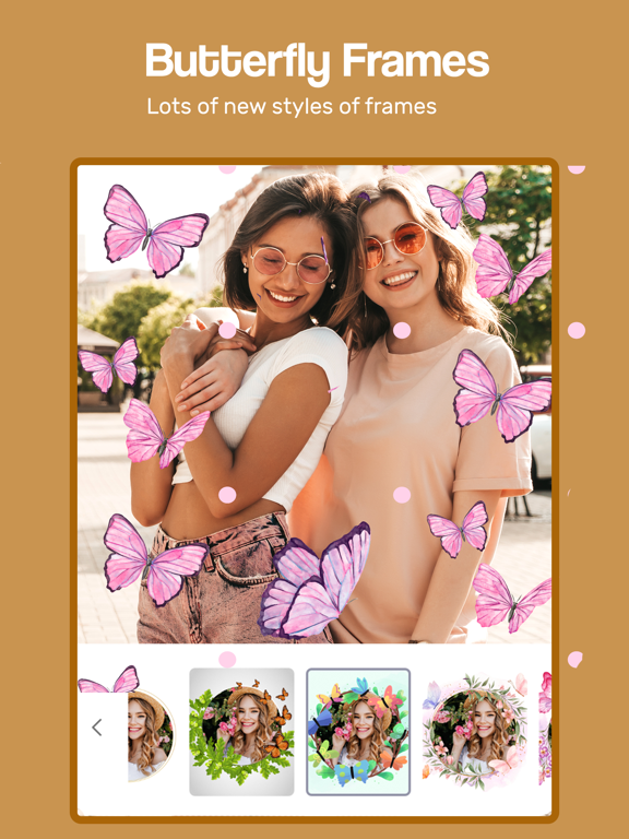 Screenshot #6 pour Butterfly Photo Frames