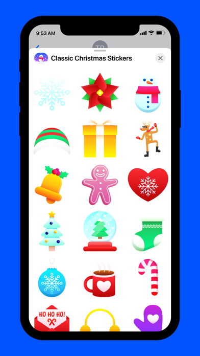 Christmas Cheer Stickers Screenshot