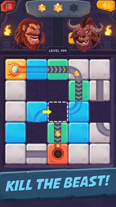 Unblock Ball - Rolling Game Screenshot