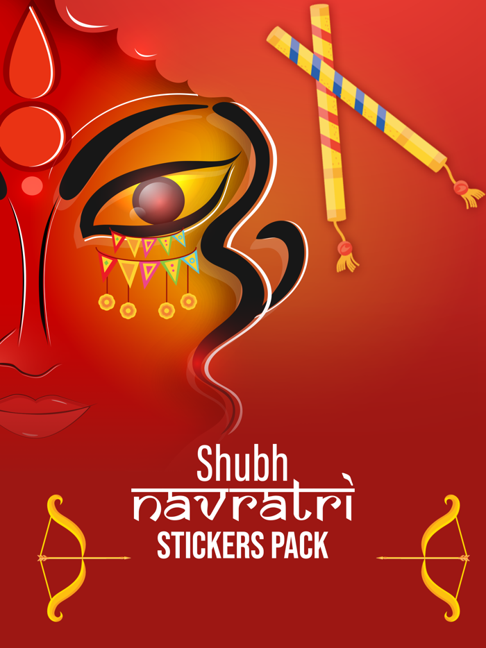 Navratri Stickers