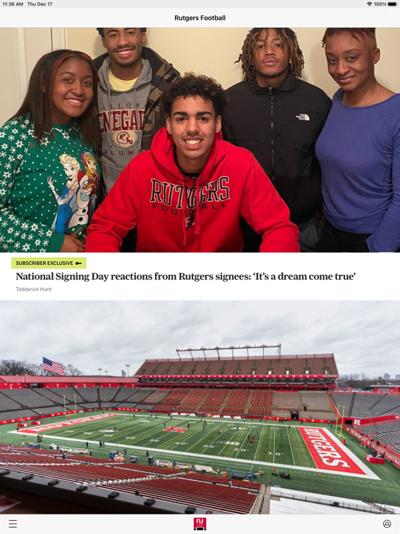 Screenshot #4 pour Rutgers Football News