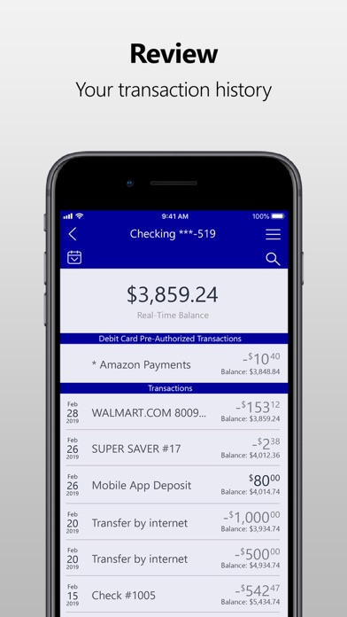 Cottonwood Valley Bank Screenshot