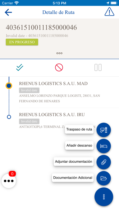 Screenshot #2 pour Rhenus Logistics