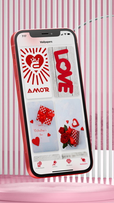 EPIC AMOR - VALENTINE iPhone screenshot 7 - Stickers app