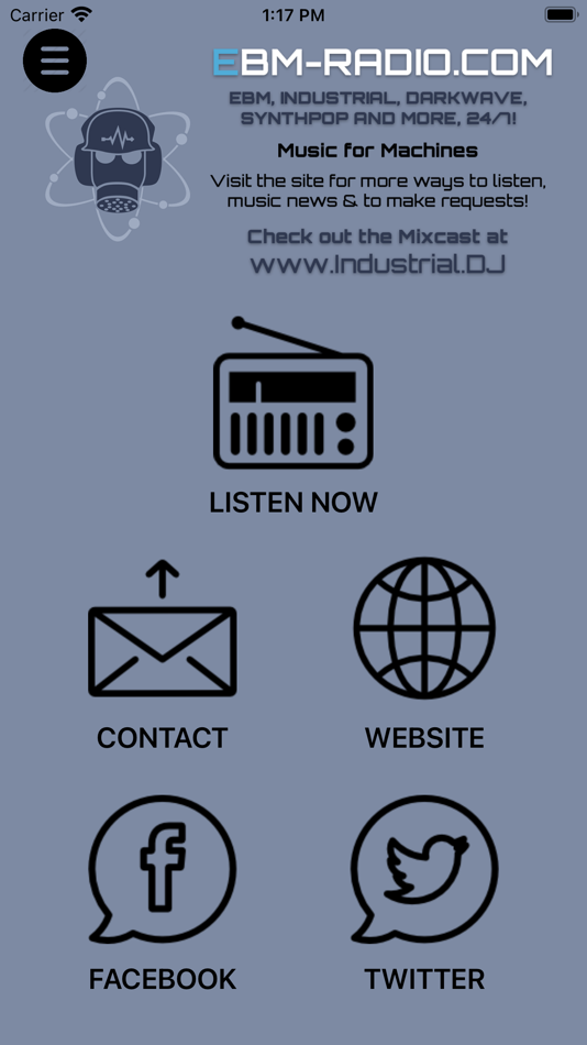 #2. EBM-Radio.com (iOS) 由: Chris Mish