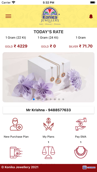 Konika Jewellery Screenshot