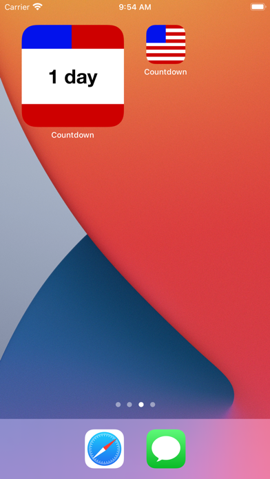 Screenshot #3 pour Inauguration Countdown Widget
