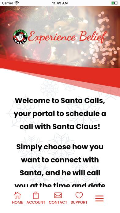 Screenshot #1 pour Santa Calls App