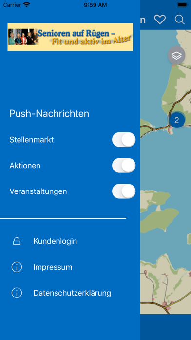 Rügen-Seniorenplan • app|ONE Screenshot