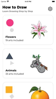 draw it - flower,fruit,animal iphone screenshot 1
