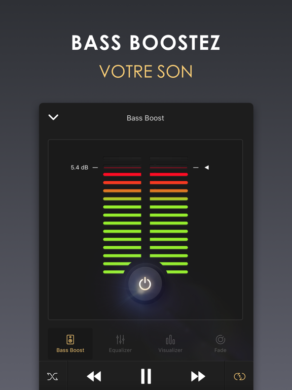 Screenshot #4 pour Equalizer + Lecteur Audio HD