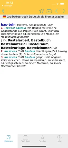 Game screenshot DaF Wörterbuch Deutsch-Deutsch mod apk
