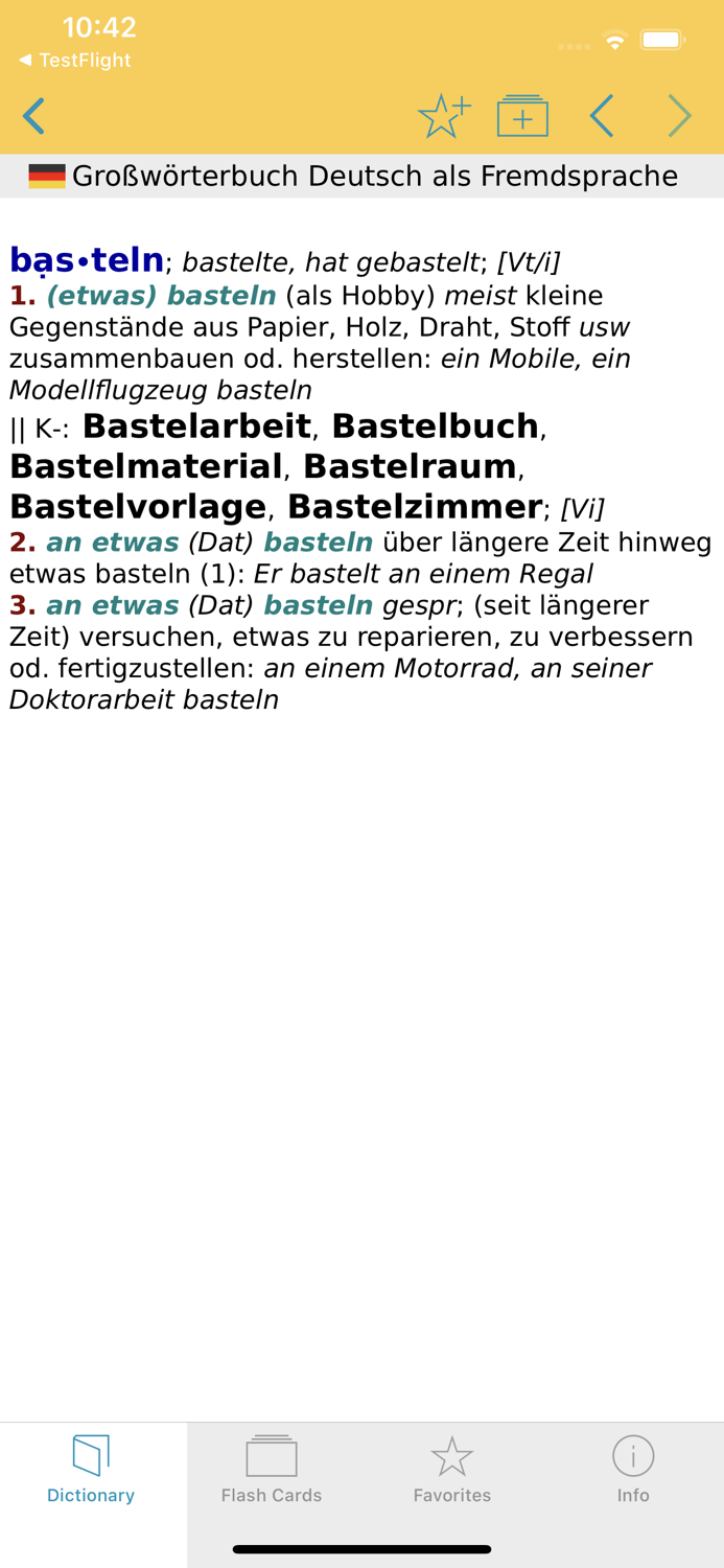 German Learners Dictionary