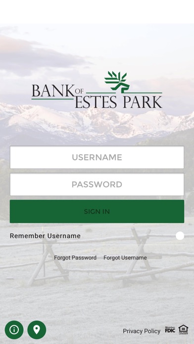 Bank Of Estes Park Screenshot