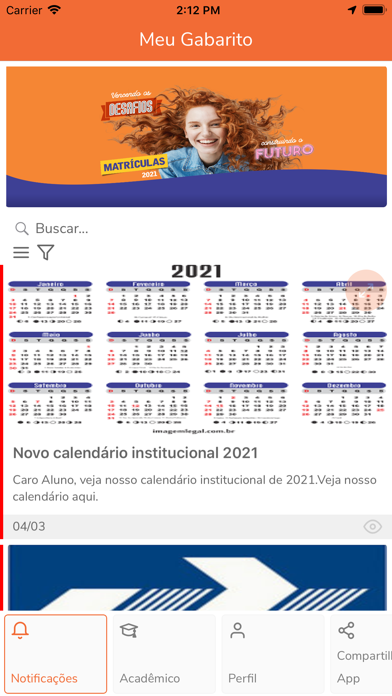 Meu Gabarito Screenshot