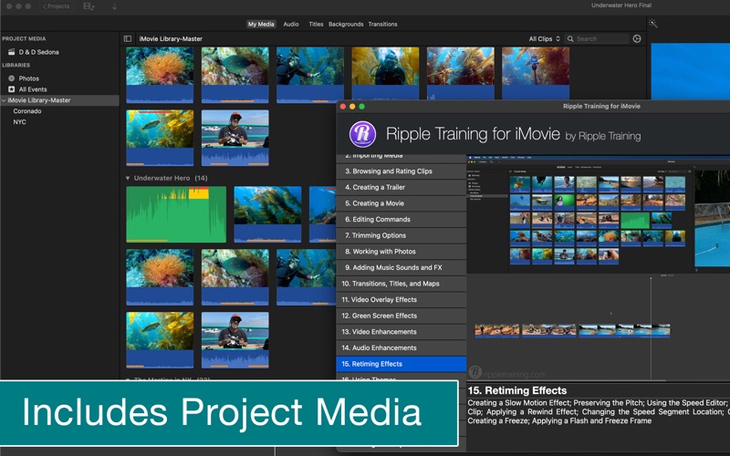 Screenshot #2 pour Ripple Training for iMovie